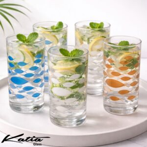 Verre à thé design POISSON